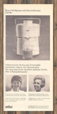 Braun multipress reklame gebraucht kaufen  Hanau