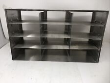 RACKS DE FREEZER DE AÇO INOXIDÁVEL PARA CRIOSTORAMAMENTO DE LABORATÓRIO 16,5x9,5x5,5 - USADOS comprar usado  Enviando para Brazil