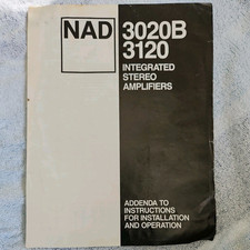 Nad 3020a amplifier for sale  SUNBURY-ON-THAMES