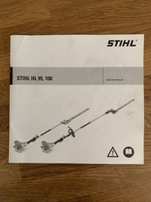 Stihl 100 instruction for sale  PETERSFIELD