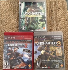 uncharted 1 2 3 ps3 for sale  Saint Albans