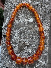 Collana ambra usato  Milano