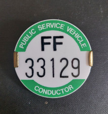 Psv conductors badge for sale  COLCHESTER