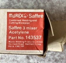 Murex saffire acetylene for sale  BEDLINGTON