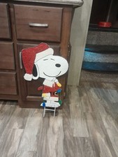 Peanuts metal snoopy for sale  Spiro