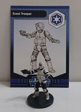 Używany, WOTC Star Wars Miniatures - Scout Trooper: IE #19/40 na sprzedaż  Wysyłka do Poland