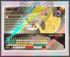 DC Heroclix SINESTRO - L001 - LEGACY CARD Lantern Legacy Set segunda mano  Embacar hacia Mexico