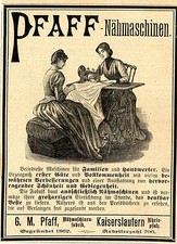 Pfaff kaiserslautern nähmasch gebraucht kaufen  Hamburg