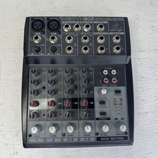 Usado, Behringer XENYX Q802 8 entradas 2 barramentos mixer testado SEM FONTE DE ALIMENTAÇÃO comprar usado Usado, Behringer XENYX Q802 8 entradas 2 barramentos mixer testado SEM FONTE DE ALIMENTAÇÃO comprar usado  Enviando para Brazil
