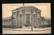 Old postcard aubervilliers d'occasion  Expédié en Belgium
