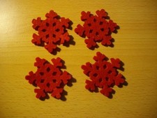 Weihnachten filz schneeflocke gebraucht kaufen  Bochum