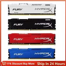 DIMM de memoria de escritorio HyperX FURY RAM DDR4 16 GB 8 GB 32 GB 4 GB 3200 2666 2400 2133 segunda mano  Embacar hacia Mexico