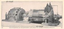 Sulzer dampfturbine 1911 gebraucht kaufen  Deutschland