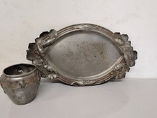 Plateau pot etain d'occasion  Meximieux