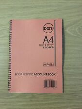 Ledger book triple for sale  DAGENHAM