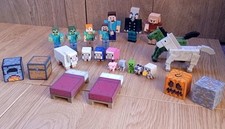 Minecraft toys bundle for sale  LEICESTER
