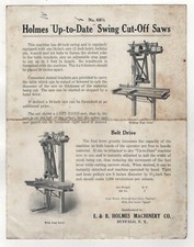 1895 holmes machinery for sale  Waldoboro