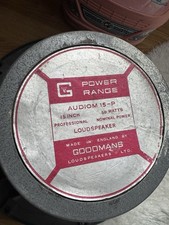 Goodmans audiom bass for sale  CROYDON