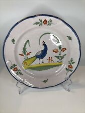 Assiette faience paon d'occasion  La Ferté-sous-Jouarre