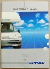 Hymer motor caravans d'occasion  Expédié en Belgium