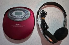 Leitor de disco compacto portátil GPX modelo C3971 com fones de ouvido Koss testado funcionando comprar usado  Enviando para Brazil