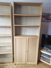 Billy bookcase oak for sale  CHRISTCHURCH