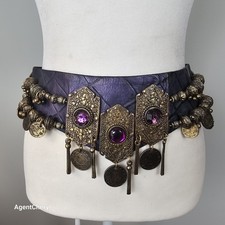 nina arjani leatherock belt for sale  Canton