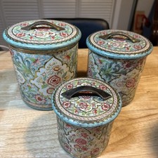 Vintage metal tin for sale  Joshua