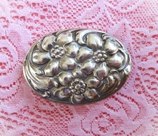 Brosche silber jugendstil gebraucht kaufen  München