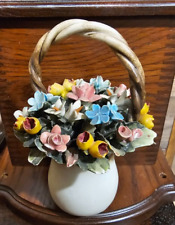 Vintage capodimonte flowers for sale  Cody