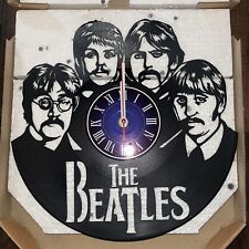 The Beatles arte de parede vinil disco relógio One Love decoração para casa presente exclusivo novo em folha, usado comprar usado  Enviando para Brazil