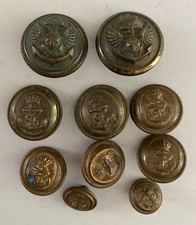 Bottoni metallo militare usato  Gatteo