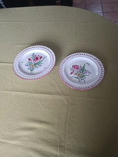 Assiettes dentelées faïence d'occasion  Saint-Cast-le-Guildo