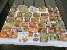 Mineraliensammlung beschriftet gebraucht kaufen  Willmering