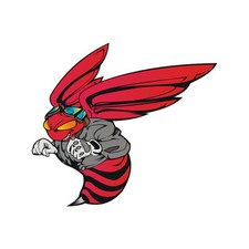 Sticker plastifié frelon d'occasion  France