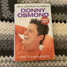 Donny osmond signed for sale  EASTBOURNE