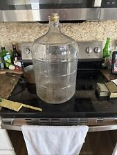GARRAFA DE ÁGUA DE VIDRO CARBOY 5 GALÕES FEITA NA ITÁLIA 18,9 litros comprar usado  Enviando para Brazil