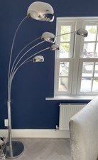 Floor lamp chrome for sale  WITNEY