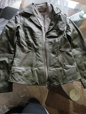Damen lederjacke grün gebraucht kaufen  Neuhaus am Rennweg