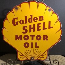 Vintage golden shell for sale  Nicholls