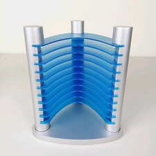 Torre de rack de CD vintage design moderno futurista comporta 10 CDs comprar usado  Enviando para Brazil