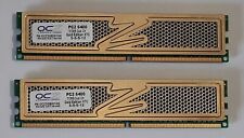 2x OCZ 512MB PC2-6400/DDR2-800 Gold Edition OCZ2G8001GK RAM = 1GB na sprzedaż  PL