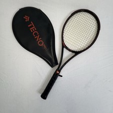 Raquete de tênis Tecno Pro L3 4 3/8” aderência com estojo - detalhes preto vermelho, usado comprar usado  Enviando para Brazil