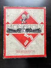Vintage waddingtons monopoly for sale  HERTFORD