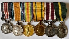 Miniature medal group for sale  SOUTHAMPTON