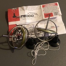 ML Vintage Tedco Original Giroscópio Gêmeo Retrô Ciência Física Brinquedo Sem Caixa comprar usado  Enviando para Brazil