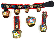 Decorative cowbells swiss for sale  EXETER