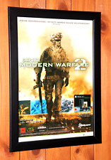 Pôster promocional raro Call of Duty Modern Warfare II 2 PS4 Xbox One/página de anúncio emoldurada comprar usado  Enviando para Brazil