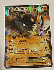 Carta pokemon terrakion usato  Italia