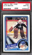 1984 O-PEE-CHEE #297 Alan Best PSA 10 GEM-MT 44582020  na sprzedaż  Wysyłka do Poland
